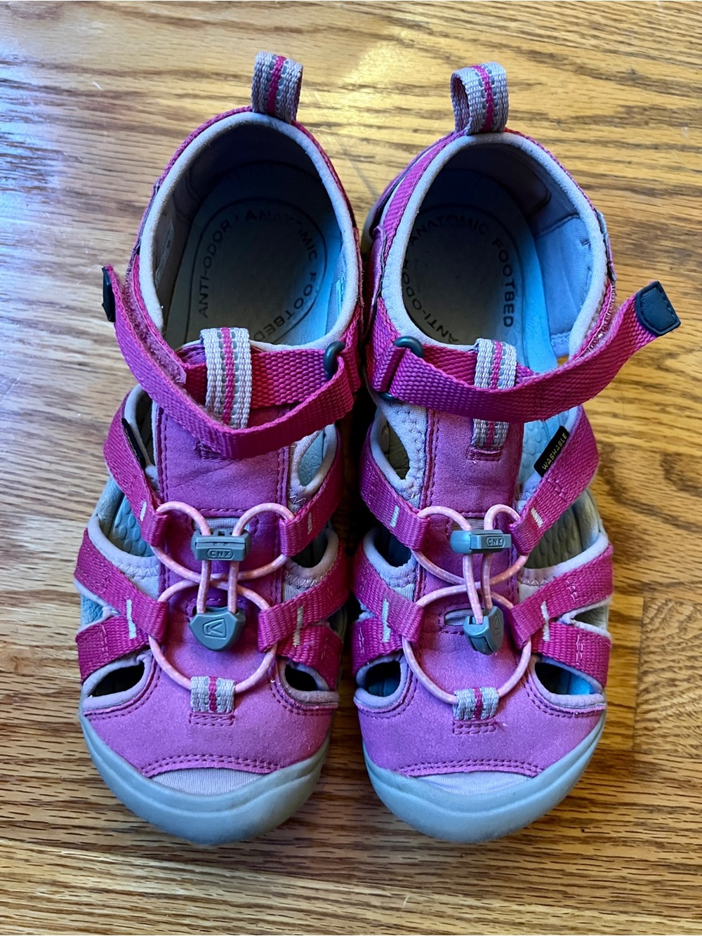 Keen Kids Pink Outdoor Closed-Toe Sport Sandals